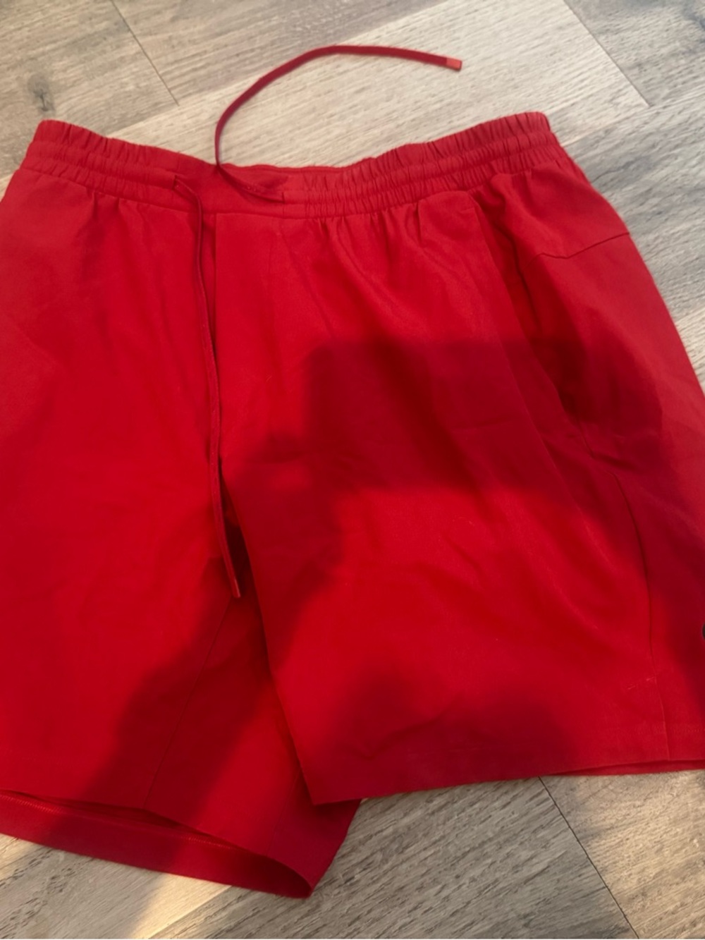 lululemon athletica Men's Red Swim Shorts